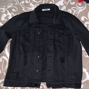 Distressed Jean Jacket